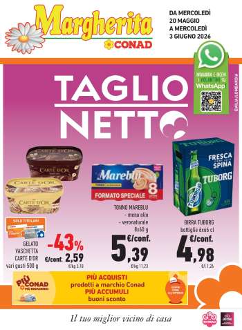 Volantino Margherita Conad - 20/5/2026 - 3/6/2026.