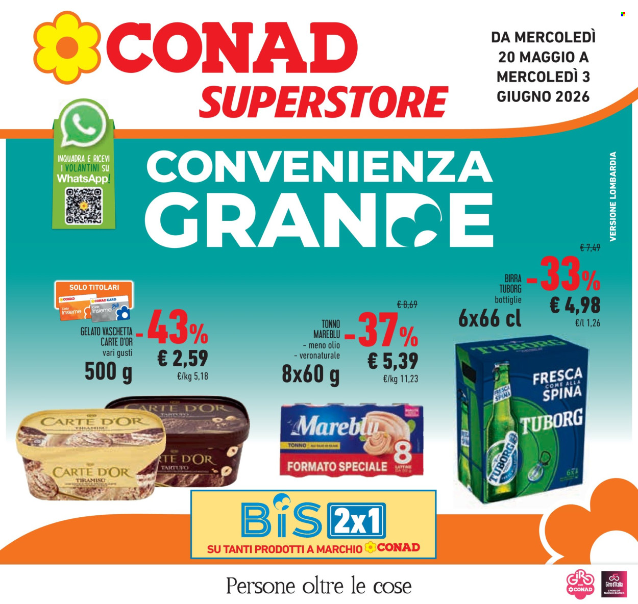Volantino Conad Superstore - 20/5/2026 - 3/6/2026. Pagina 1