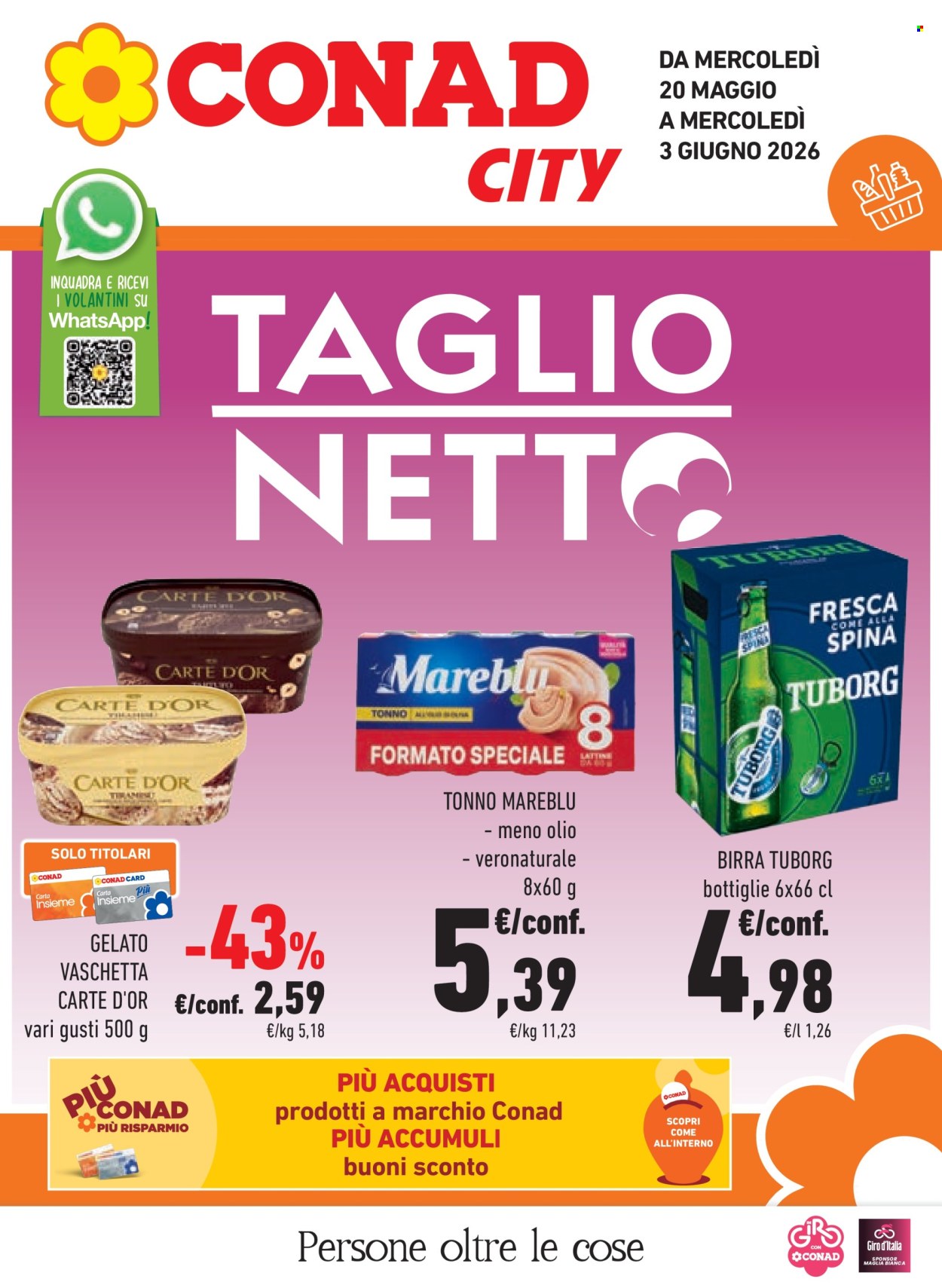 Volantino Conad - 20/5/2026 - 3/6/2026. Pagina 1