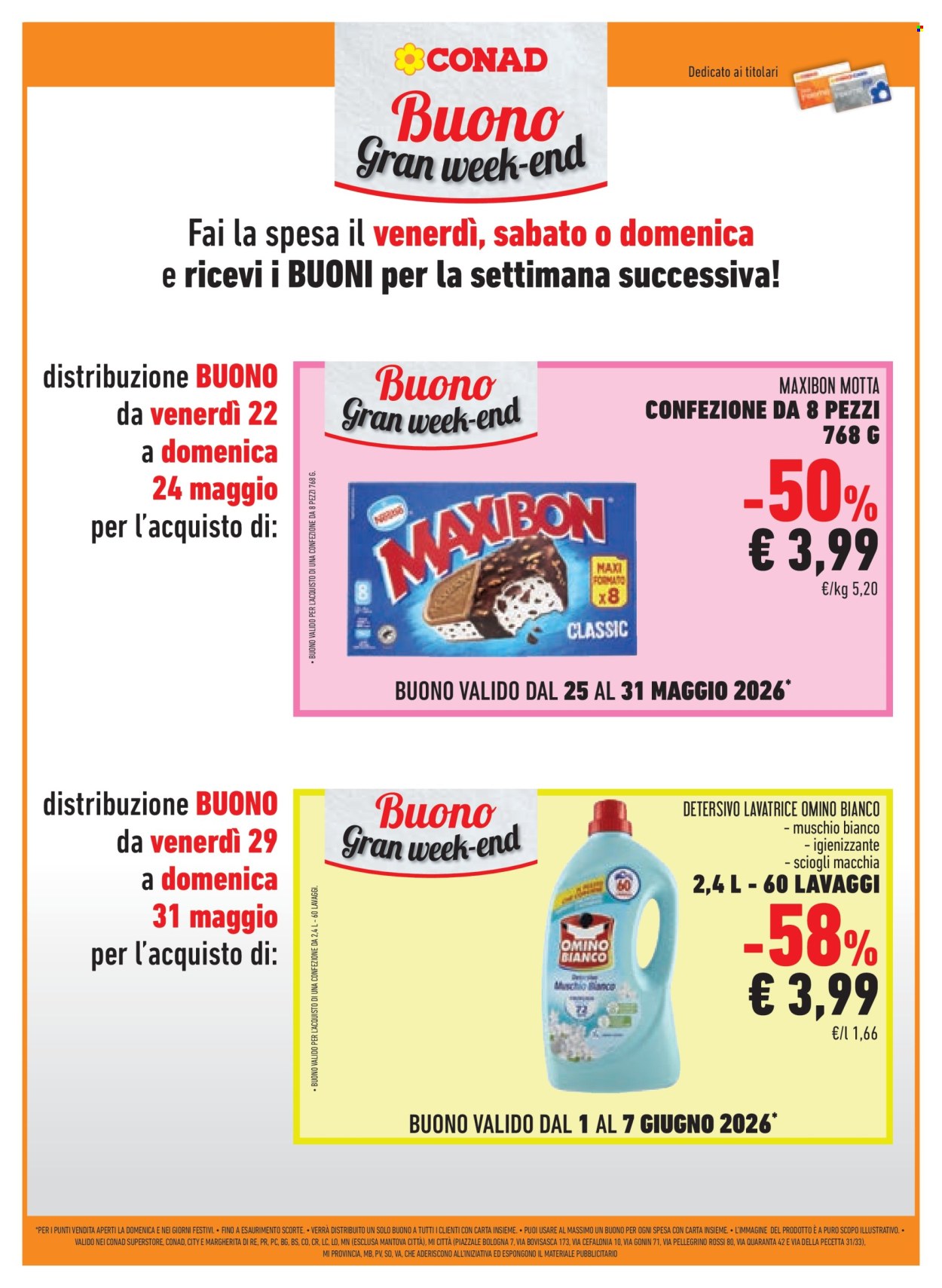 Volantino Conad - 20/5/2026 - 3/6/2026. Pagina 18