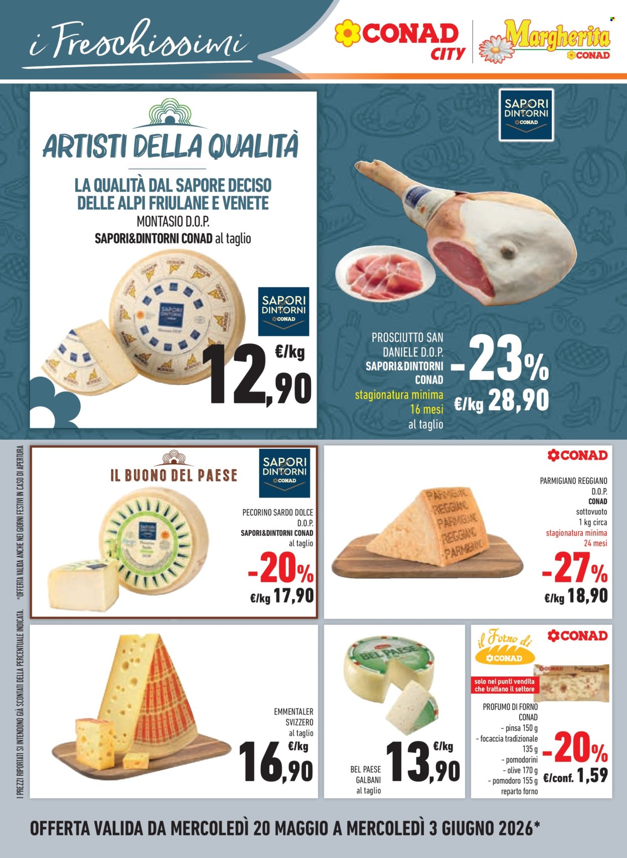 Volantino Margherita Conad - 20/5/2026 - 3/6/2026. Pagina 14