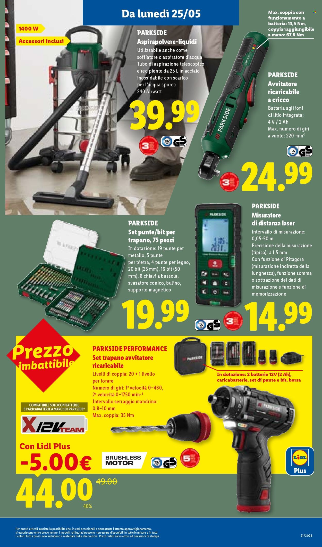 Volantino Lidl - 21/5/2026 - 27/5/2026. Pagina 39