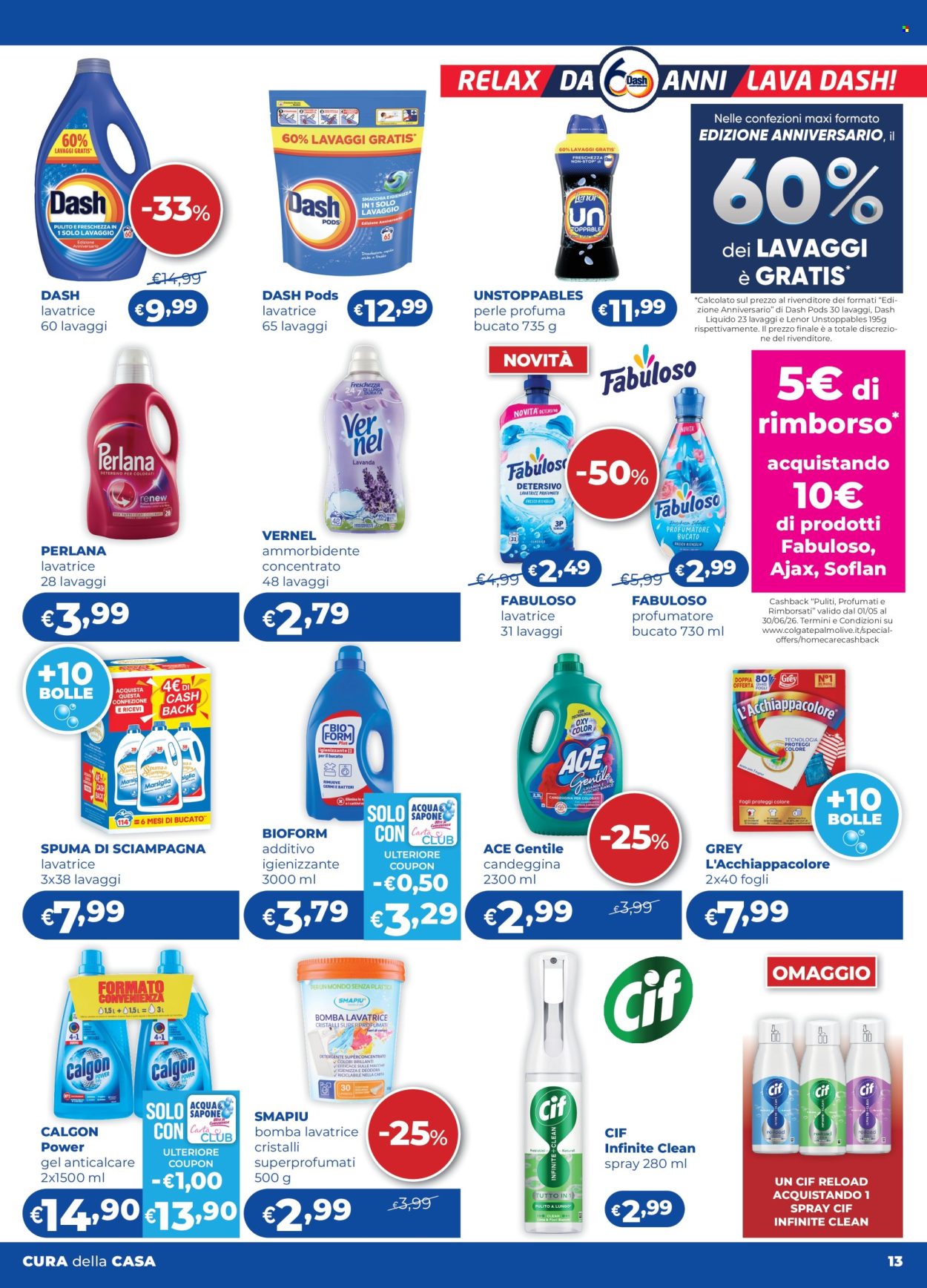 Volantino Acqua & Sapone - 21/5/2026 - 10/6/2026. Pagina 13