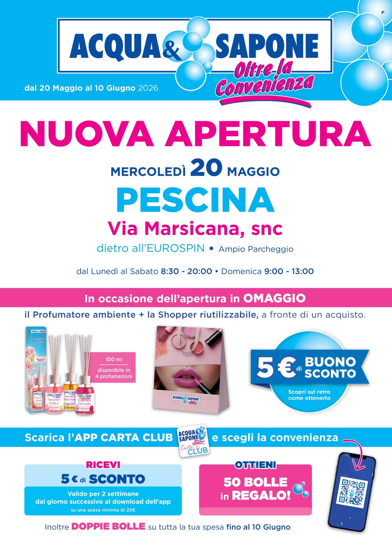 Volantino Acqua & Sapone - 20/5/2026 - 10/6/2026. Pagina 1