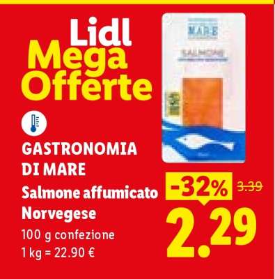 GASTRONOMIA DI MARE Salmone affumicato Norvegese