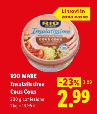 Rio Mare Insalatissime Cous cous