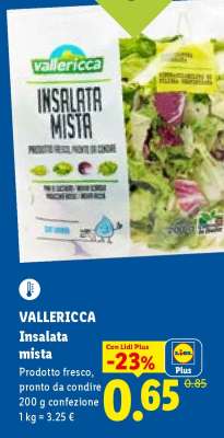 Vallericca Insalata mista