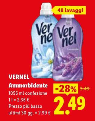 VERNEL Ammorbidente