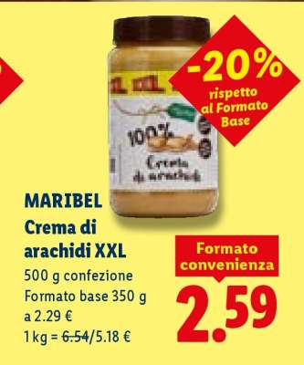 Maribel Crema di arachidi XXL