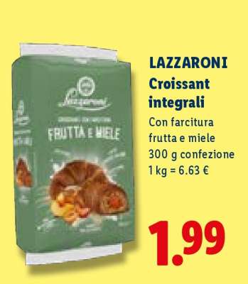LAZZARONI Croissant integrali