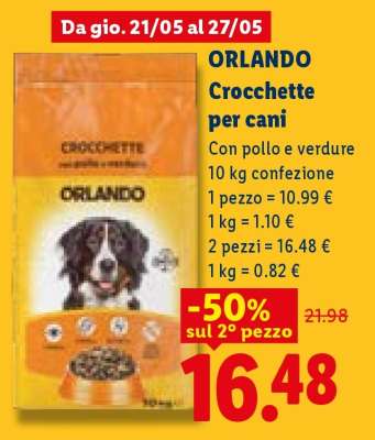 ORLANDO Crocchette per cani
