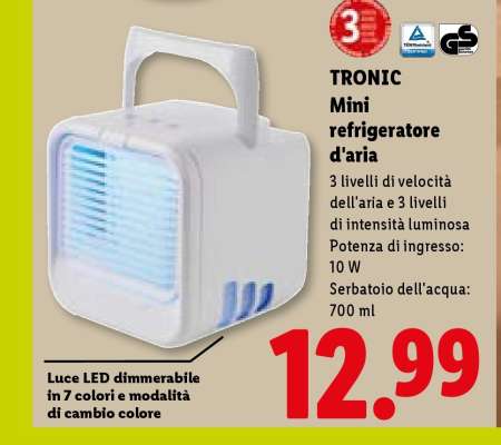 TRONIC Mini refrigeratore d'aria