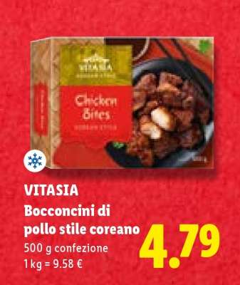 VITASIA Bocconcini di pollo stile coreano