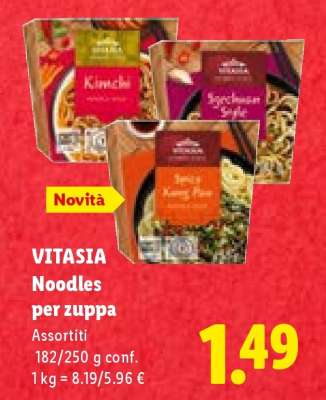 VITASIA Noodles per zuppa
