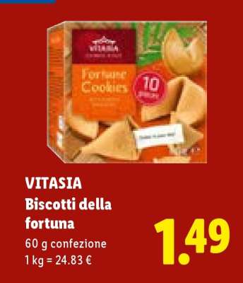 Vitasia Biscotti della fortuna