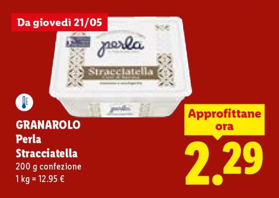Granarolo Perla Stracciatella