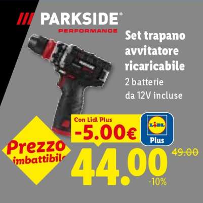 Set trapano avvitatore ricaricabile