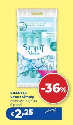 GILLETTE Venus Simply
