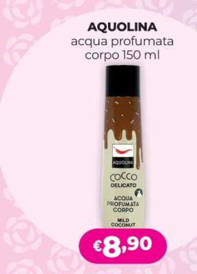 AQUOLINA acqua profumata corpo 150 ml