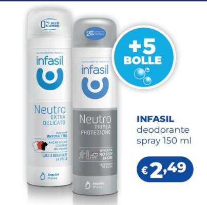 INFASIL DEODORANTE SPRAY 150 ml