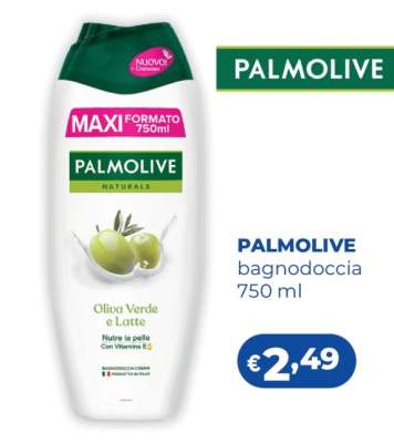 PALMOLIVE bagnodoccia 750 ml