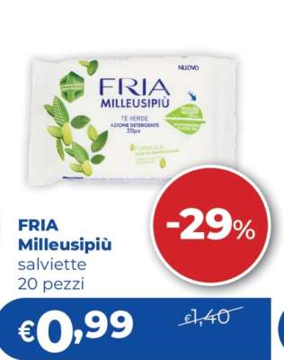 FRIA Milleusipiù salviette