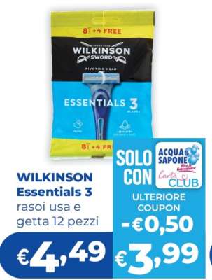 WILKINSON Essentials 3