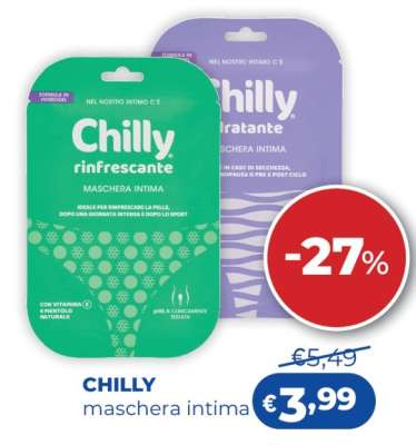 CHILLY maschera intima