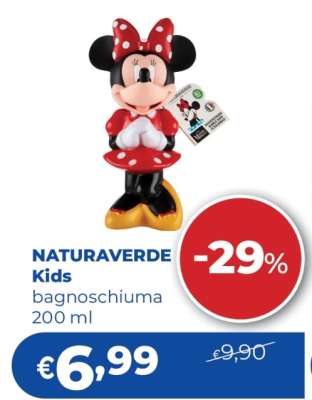 NATURAVERDE Kids bagnoschiuma 200 ml