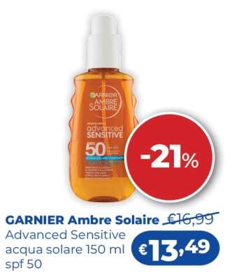 GARNIER AMBRE SOLAIRE