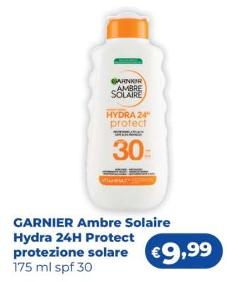 GARNIER Ambre Solaire Hydra 24H Protect protezione solare