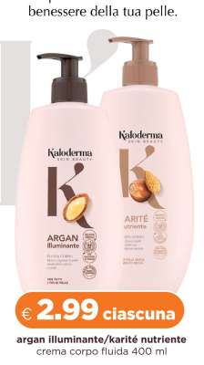Kaloderma Argan Illuminante/Karité Nutriente