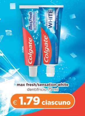 Colgate Max Fresh/Sensation White