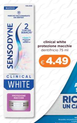 Sensodyne Clinical White Protezione Macchie