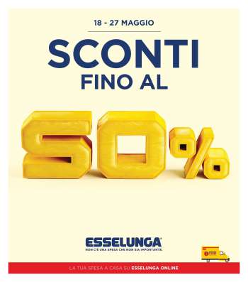 Volantino Esselunga - 18/5/2026 - 27/5/2026.