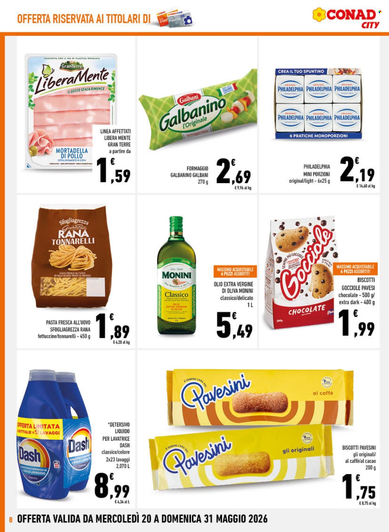 Volantino Conad - 20/5/2026 - 31/5/2026. Pagina 8