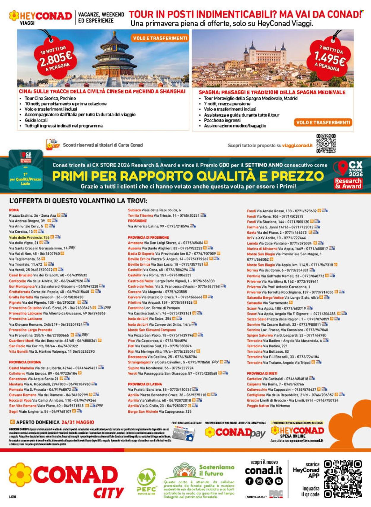Volantino Conad - 20/5/2026 - 31/5/2026. Pagina 16