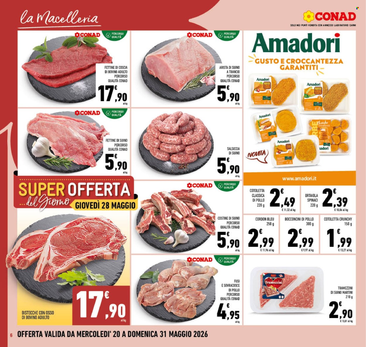 Volantino Conad - 20/5/2026 - 31/5/2026. Pagina 6