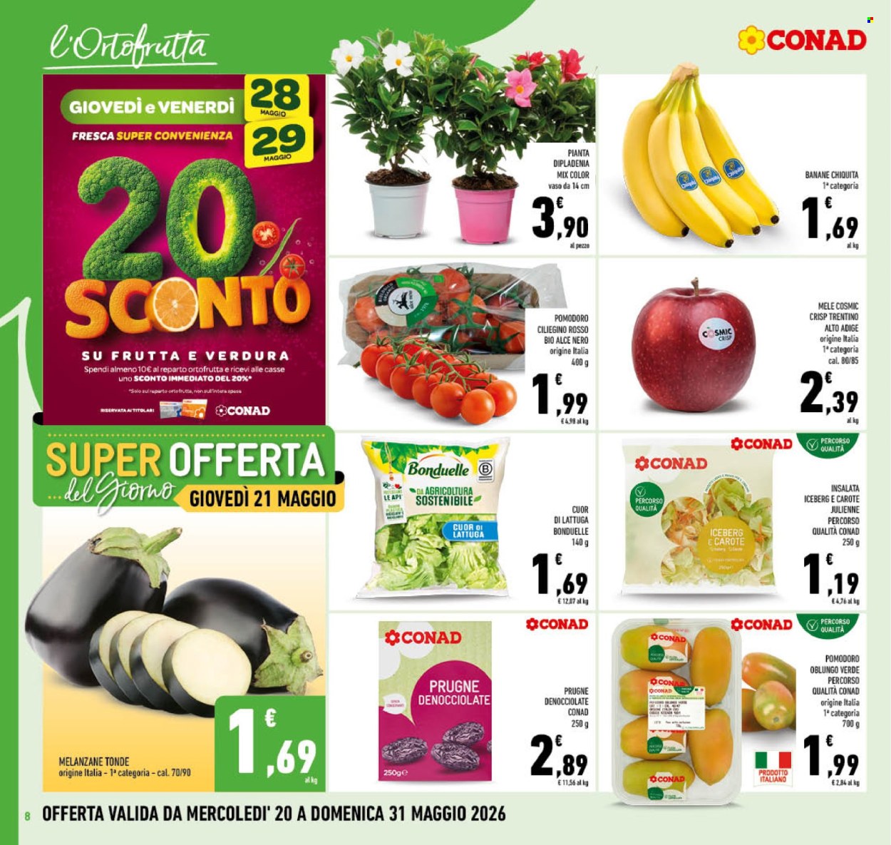 Volantino Conad - 20/5/2026 - 31/5/2026. Pagina 8
