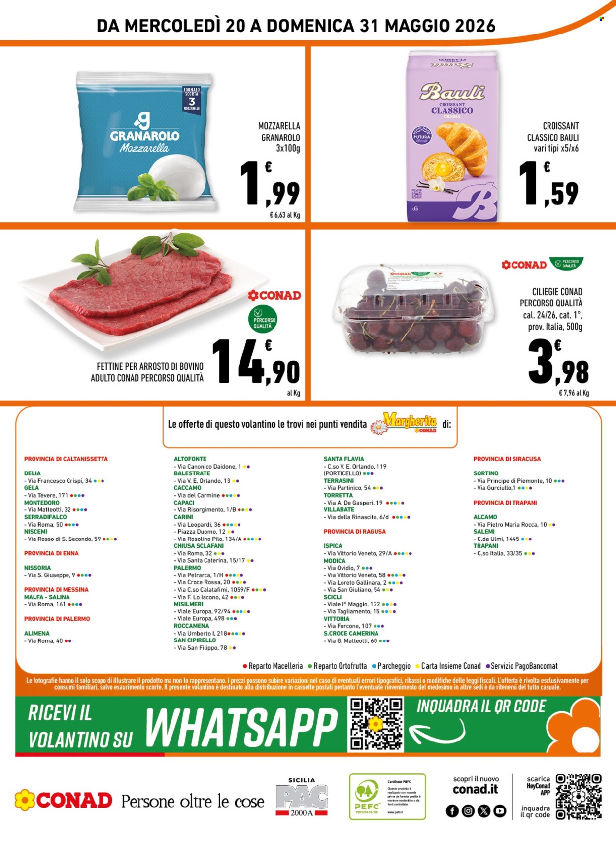 Volantino Margherita Conad - 20/5/2026 - 31/5/2026. Pagina 16
