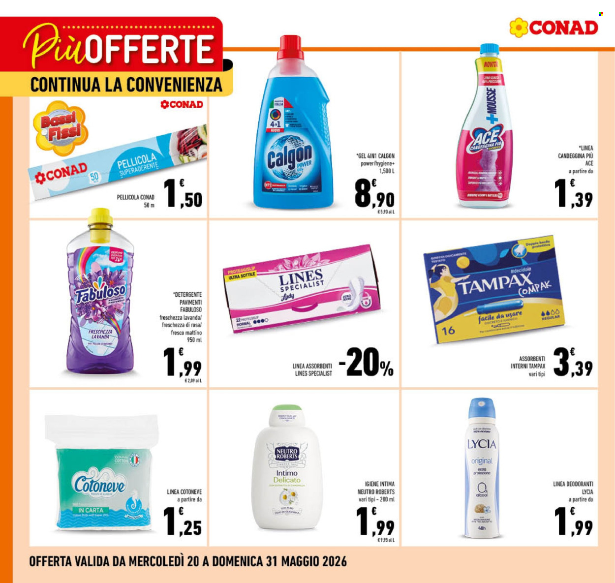 Volantino Conad - 20/5/2026 - 31/5/2026. Pagina 3