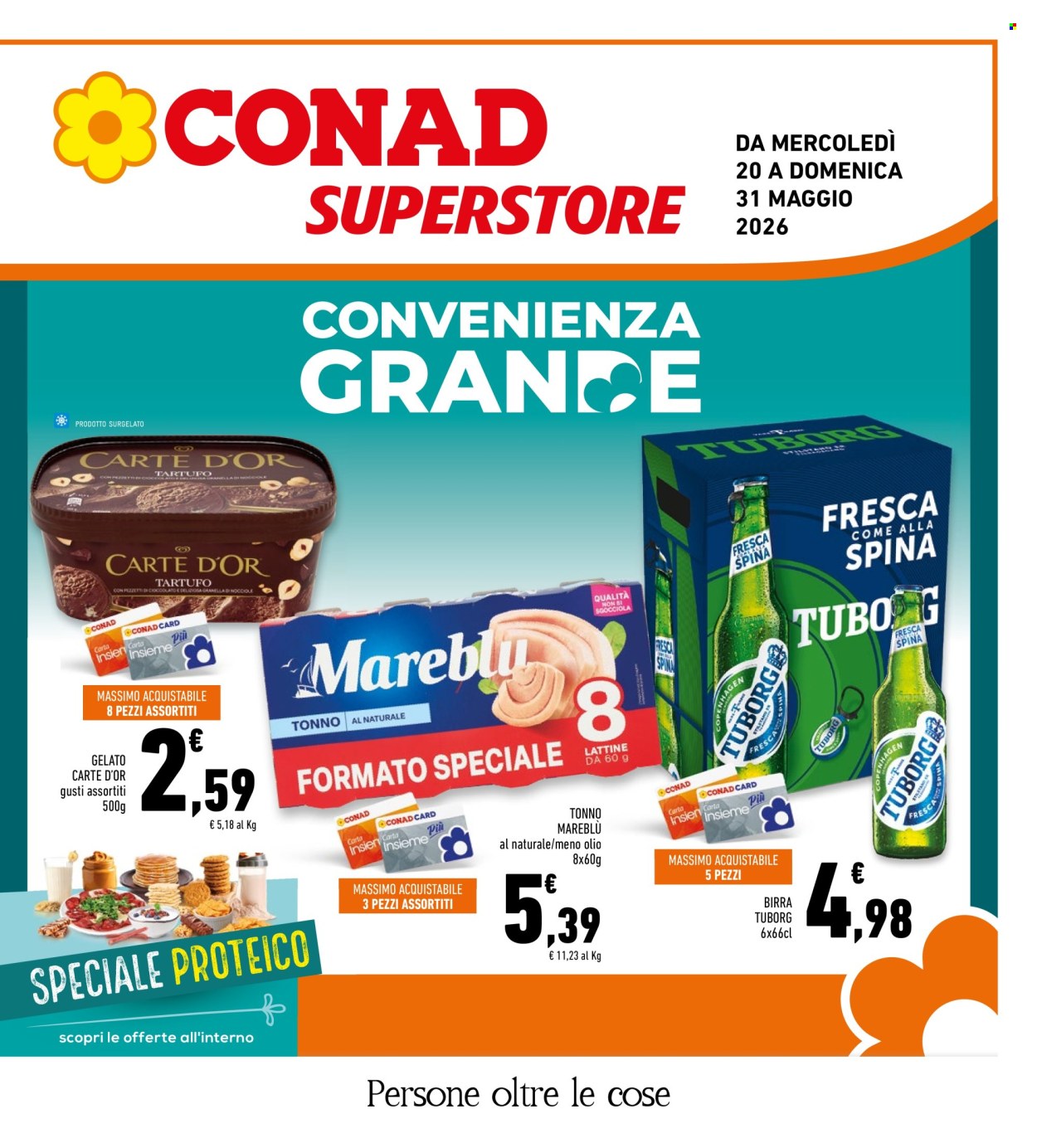 Volantino Conad - 20/5/2026 - 31/5/2026. Pagina 1