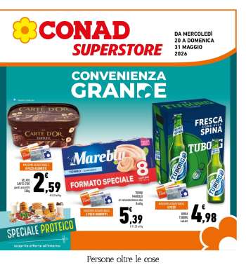 Volantino Conad - 20/5/2026 - 31/5/2026.