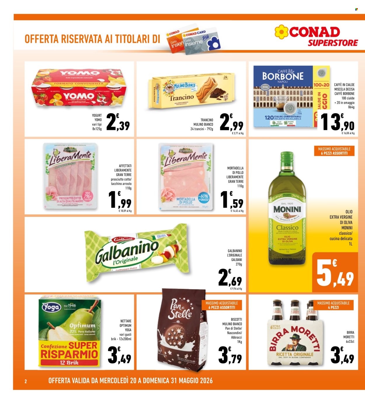 Volantino Conad - 20/5/2026 - 31/5/2026. Pagina 2