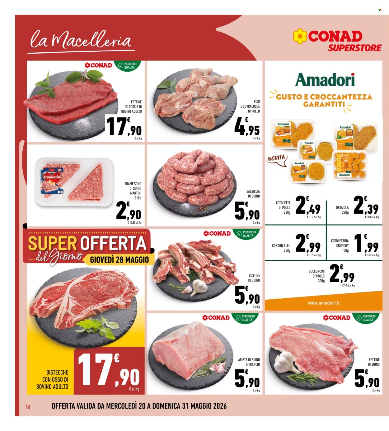 Volantino Conad - 20/5/2026 - 31/5/2026. Pagina 16