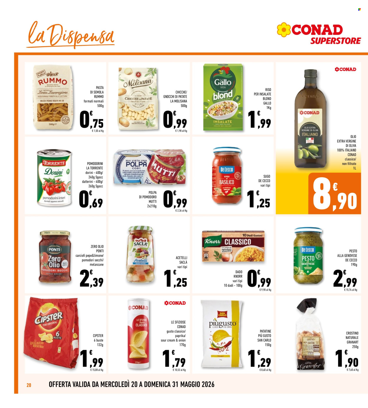 Volantino Conad - 20/5/2026 - 31/5/2026. Pagina 20