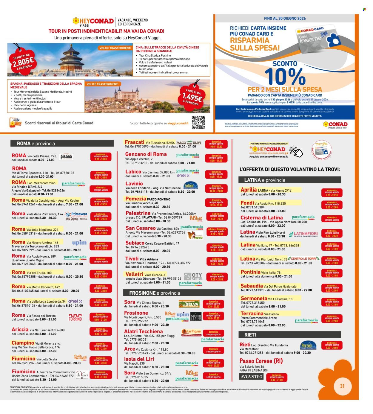 Volantino Conad - 20/5/2026 - 31/5/2026. Pagina 31