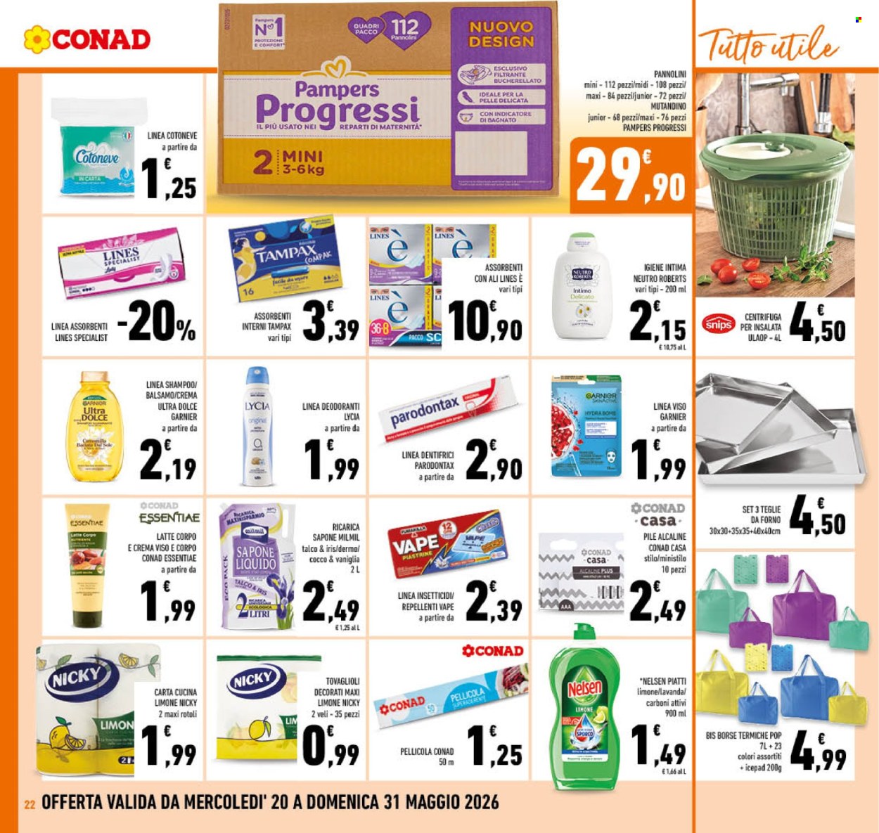 Volantino Conad - 20/5/2026 - 31/5/2026. Pagina 22