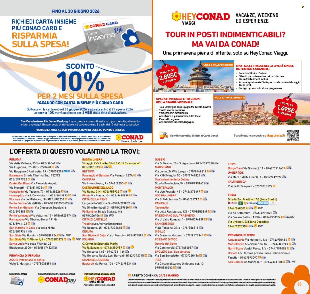 Volantino Conad - 20/5/2026 - 31/5/2026. Pagina 23