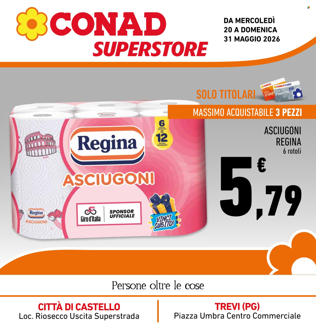Volantino Conad Superstore - 20/5/2026 - 31/5/2026. Pagina 1